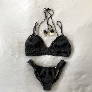 She Made Me Crochet Bikini Set
